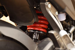 The Apache RTR 200 is the first bike from TVS to feature a mono-shock rear suspension.