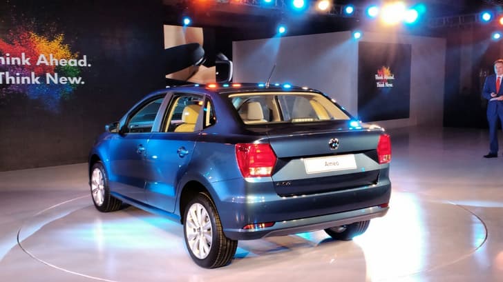 Volkswagen Ameo compact sedan photo gallery
