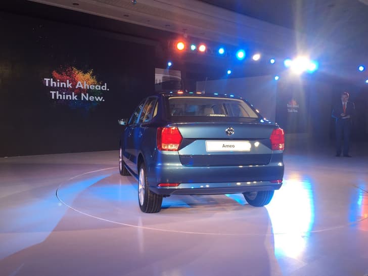 Volkswagen Ameo compact sedan photo gallery