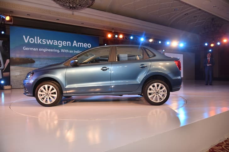 Volkswagen Ameo compact sedan photo gallery