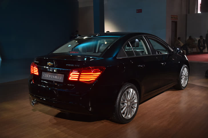 Facelifted Chevrolet Cruze.