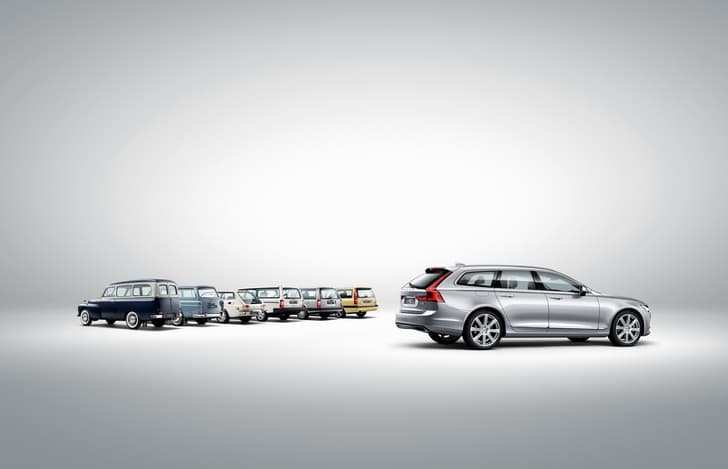 Volvo V90 estate photo gallery