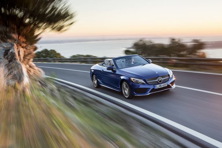 Mercedes C-Class cabriolet photo gallery