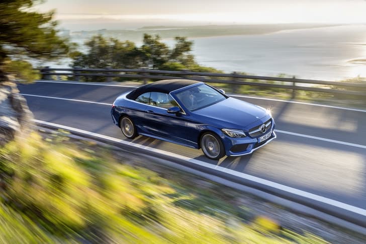Mercedes C-Class cabriolet photo gallery