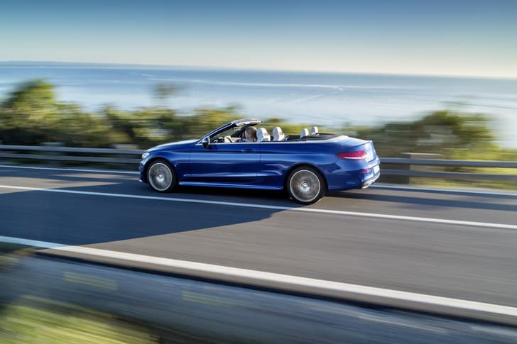 Mercedes C-Class cabriolet photo gallery