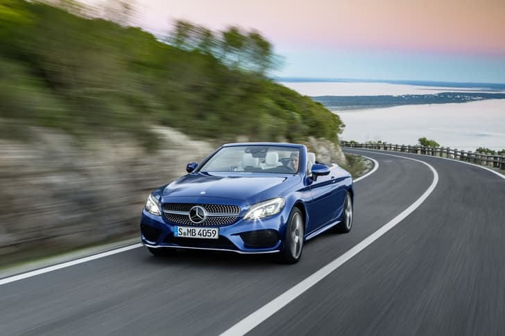 Mercedes C-Class cabriolet photo gallery