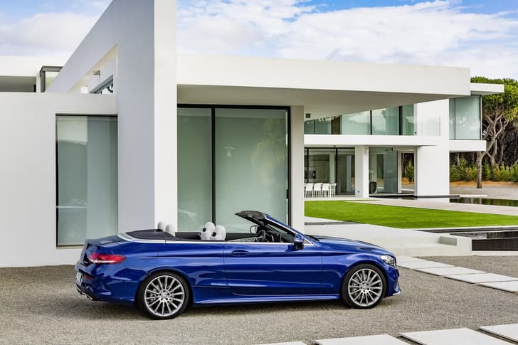 Mercedes C-Class cabriolet photo gallery