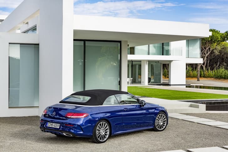 Mercedes C-Class cabriolet photo gallery