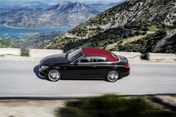 Mercedes C-Class cabriolet photo gallery