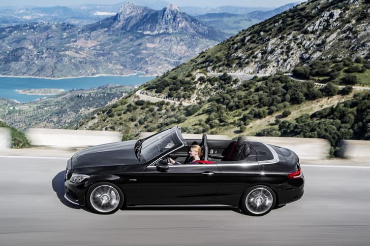 Mercedes C-Class cabriolet photo gallery