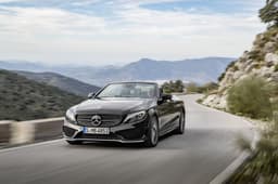 Mercedes C-Class cabriolet photo gallery