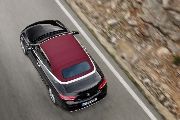 Mercedes C-Class cabriolet photo gallery