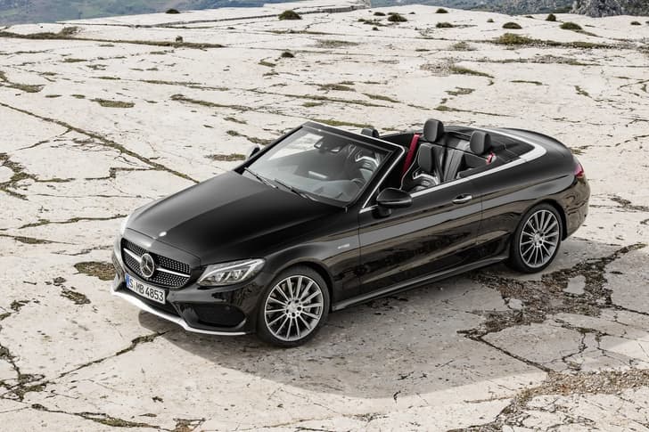 Mercedes C-Class cabriolet photo gallery