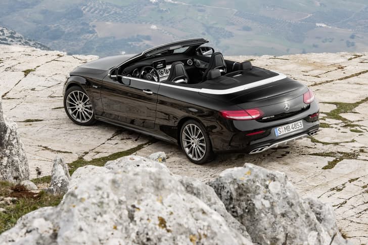 Mercedes C-Class cabriolet photo gallery
