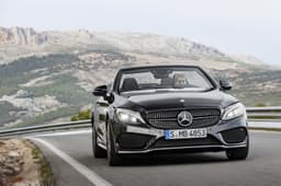 Mercedes C-Class cabriolet photo gallery