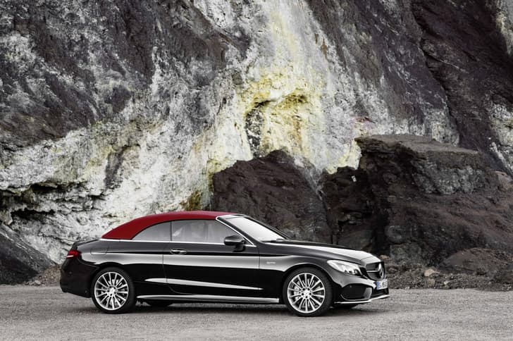 Mercedes C-Class cabriolet photo gallery