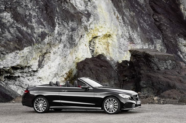 Mercedes C-Class cabriolet photo gallery