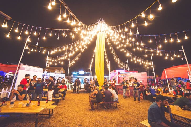 Once the sun set a different festive and carnival air crept into IBW.