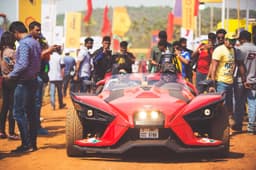 Slingshot - Technically it isnt a car, its a three wheeler.