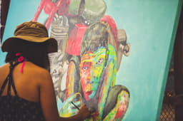 There was plenty of colour in IBW too.