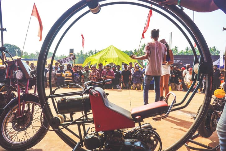 Watching this ride past you was an experience in itself.