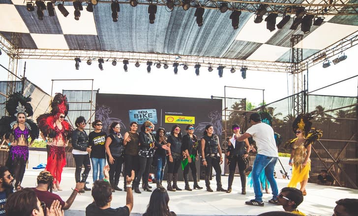 Lady Riders of India use machines that are above 650cc.