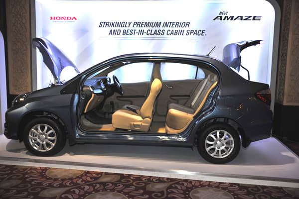 The Amaze has always been class-leading in terms of maximising cabin space and that hasn’t changed one bit in this facelift.