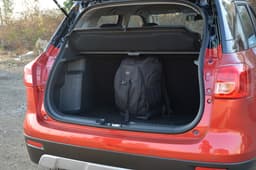 At 328 litres, the boot isn't the biggest but the rear seats can be folded to increase volume.
