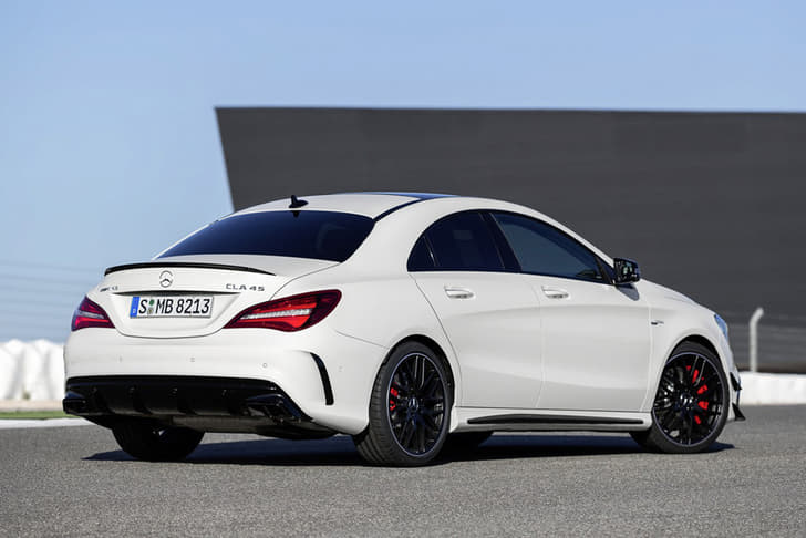 Mercedes CLA facelift photo gallery