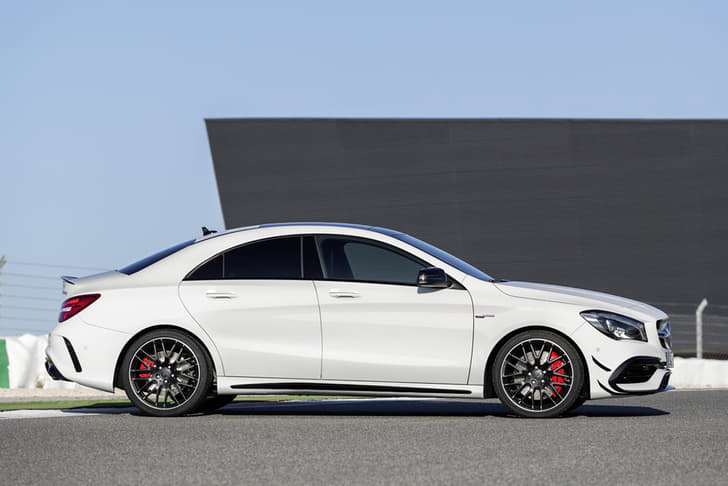 Mercedes CLA facelift photo gallery