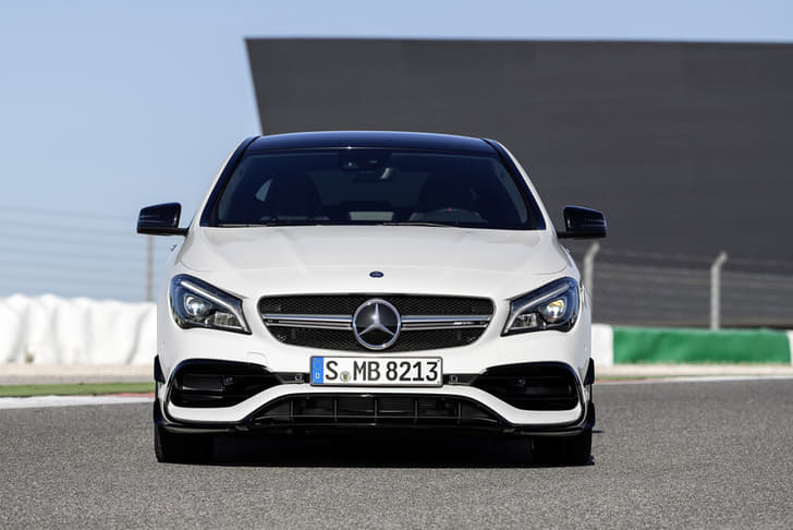 Mercedes CLA facelift photo gallery