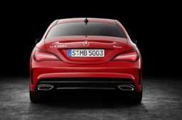 Mercedes CLA facelift photo gallery