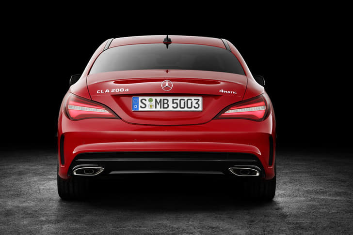 Mercedes CLA facelift photo gallery