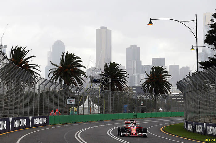 Sebastian Vettel, Ferrari, Australian Grand Prix practice 2016
