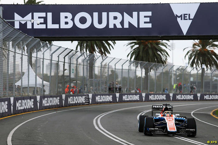 Pascal Wehrlein, Manor, Australian Grand Prix practice 2016