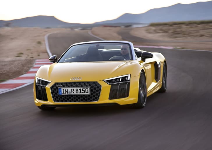 New Audi R8 Spider photo gallery