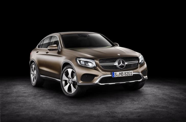 Mercedes GLC coupe photo gallery