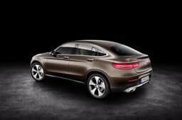 Mercedes GLC coupe photo gallery