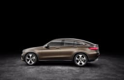 Mercedes GLC coupe photo gallery