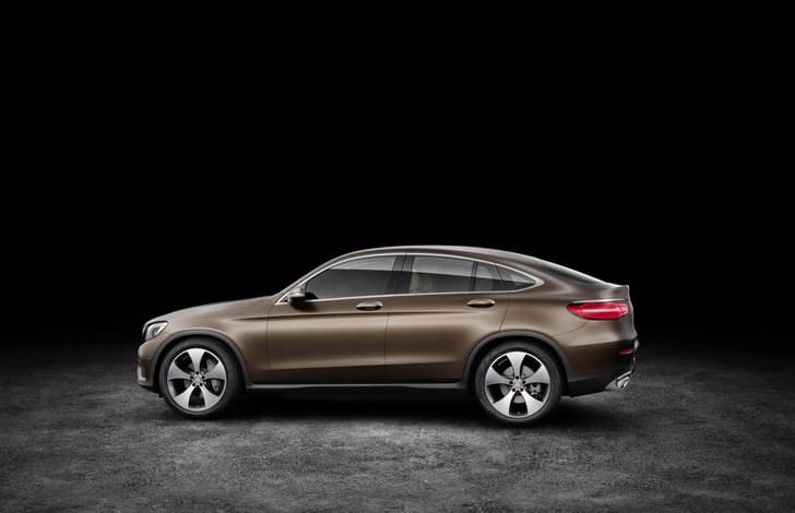 Mercedes GLC coupe photo gallery