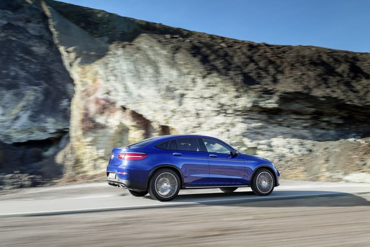 Mercedes GLC coupe photo gallery