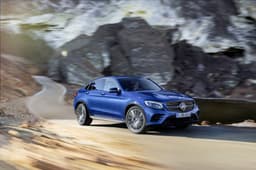 Mercedes GLC coupe photo gallery
