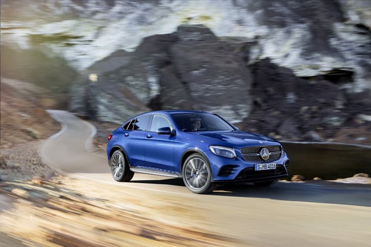 Mercedes GLC coupe photo gallery
