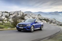 Mercedes GLC coupe photo gallery
