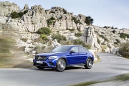 Mercedes GLC coupe photo gallery