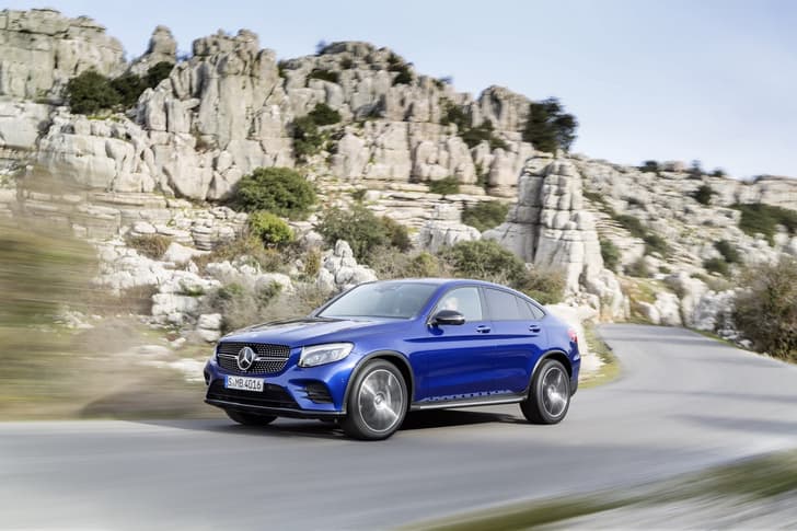Mercedes GLC coupe photo gallery