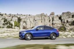 Mercedes GLC coupe photo gallery