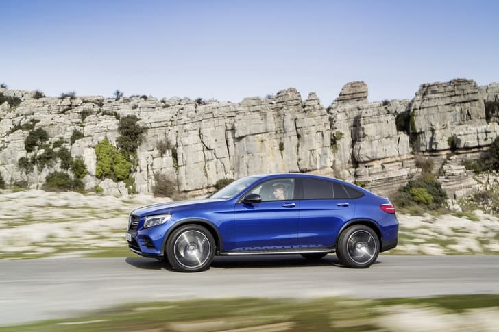 Mercedes GLC coupe photo gallery
