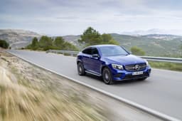 Mercedes GLC coupe photo gallery
