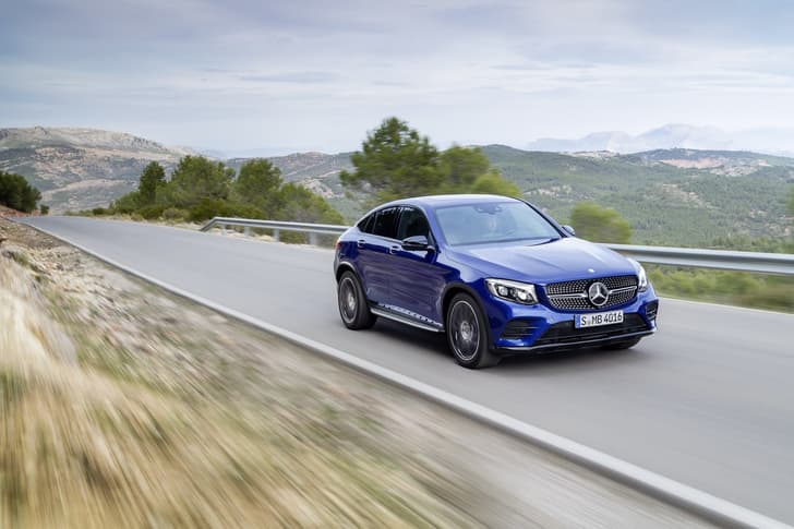 Mercedes GLC coupe photo gallery